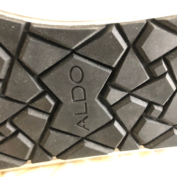 Mens Aldo qelalle all leather winter boots sneakers dark blue US 9.5 - Picture 6 of 12